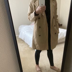 Zara classic trench jacket